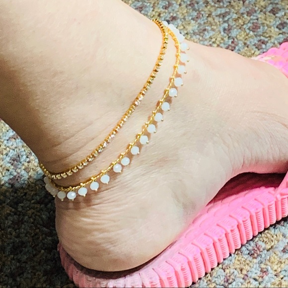 Gold Plated Ankle Bracelet